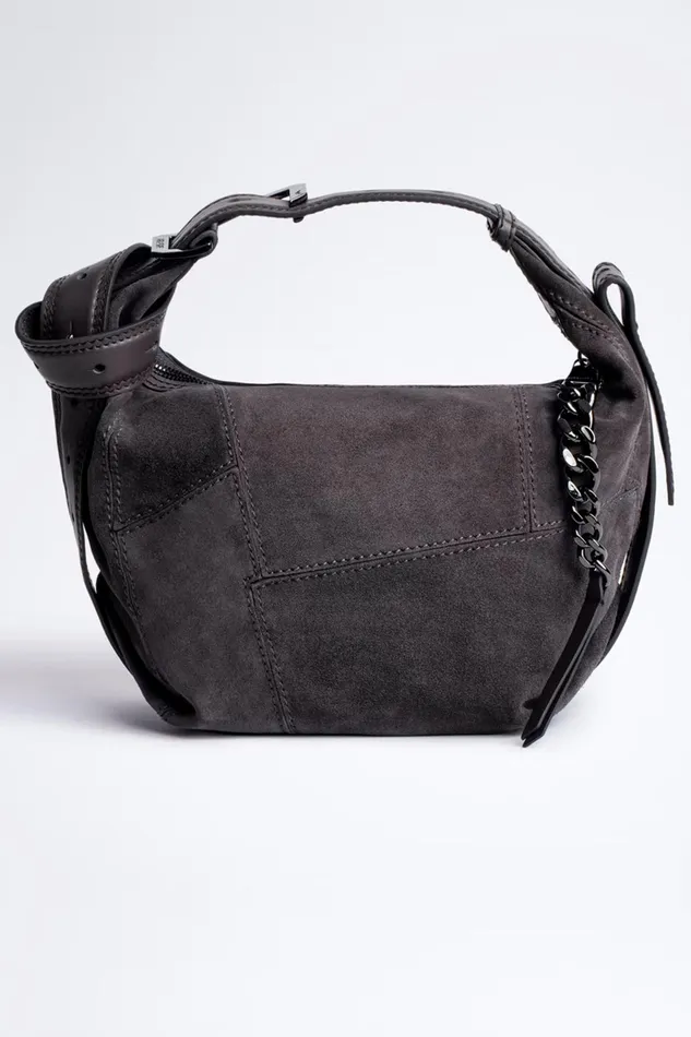 Zadig and Voltaire Bags LE CECILIA SUEDE GREY 8211 WomenMen Zadig and Voltaire Bags LE CECILIA SUEDE GREY 8211 WomenMen