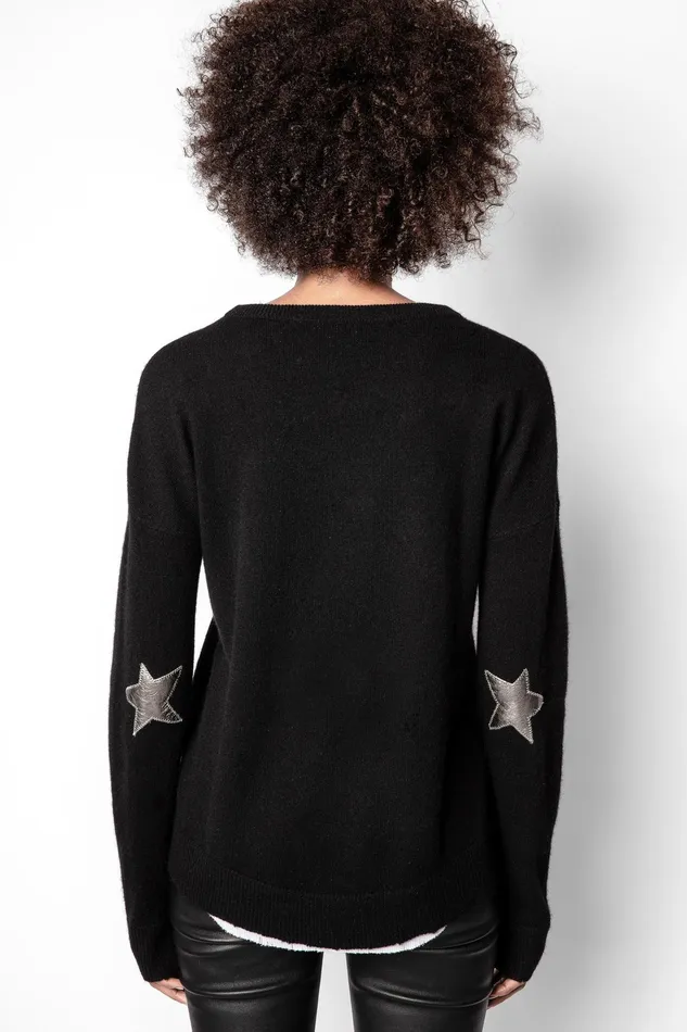 Zadig and Voltaire Sweaters and Knitwear CICI PATCH C CASHMERE SWEATER 8211 Women Zadig and Voltaire Sweaters and Knitwear CICI PATCH C CASHMERE SWEATER 8211 Women