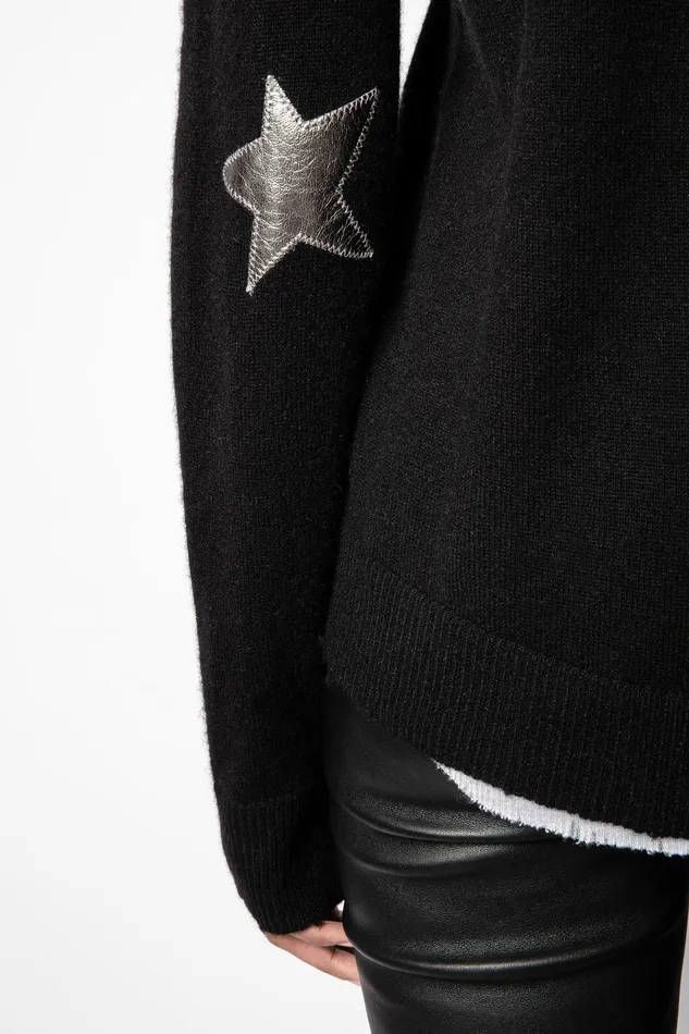 Zadig and Voltaire Sweaters and Knitwear CICI PATCH C CASHMERE SWEATER 8211 Women Zadig and Voltaire Sweaters and Knitwear CICI PATCH C CASHMERE SWEATER 8211 Women